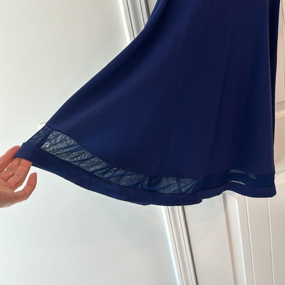 Express Navy Fit and Flare dress - Picture 11 of 16